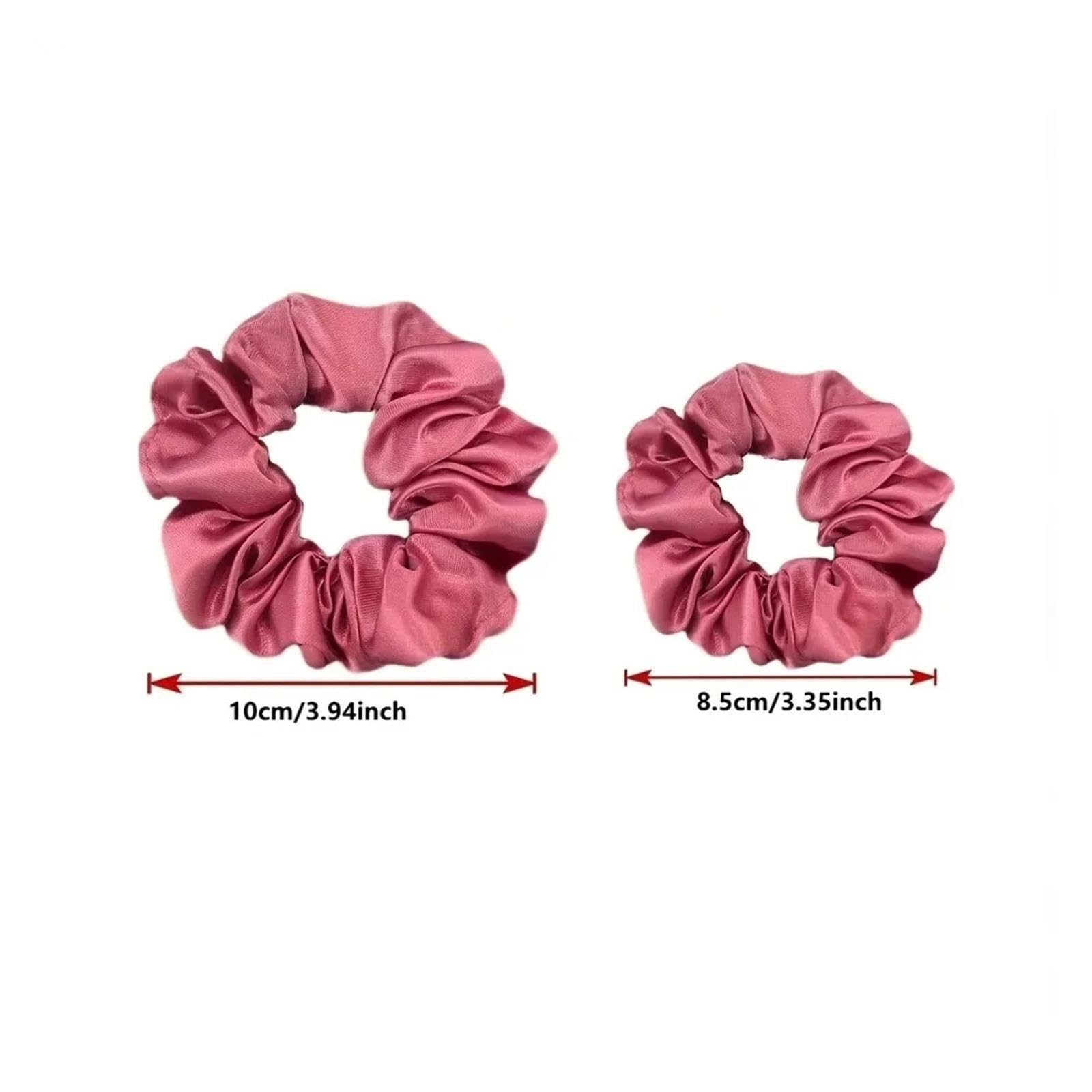 satin scrunchie 16-teilige Satin-Haargummis for Damen