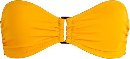 Vilebrequin, Top De Bikini De Corte Bandeau Y Color Liso para Mujer