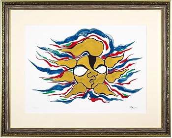 y.okamoto  版画 Okamoto Shuki / 2 Hanging scrolls of big waves and flying