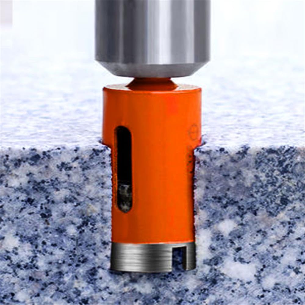 Sierra perforadora para baldosas de mármol de 6 mm a 100 mm Broca con núcleo de diamante para mármol Granito Ladrillo Azulejo Cerámica Perforación de hormigón, 100 mm