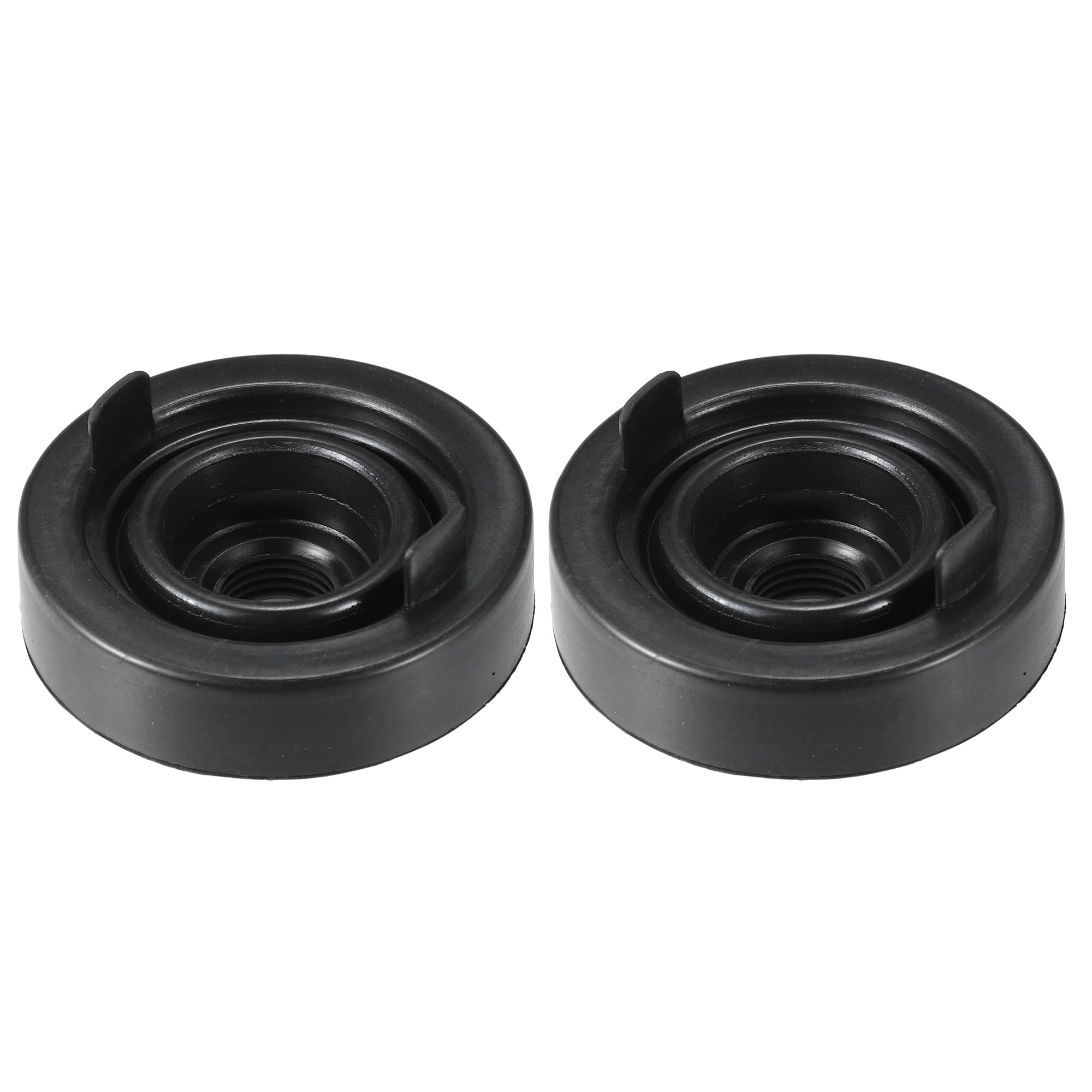 Motoforti Universal Automotive Headlight Dust Cover Headlight Dust Caps for Led, 80mm, Rubber, Black, 2pcs