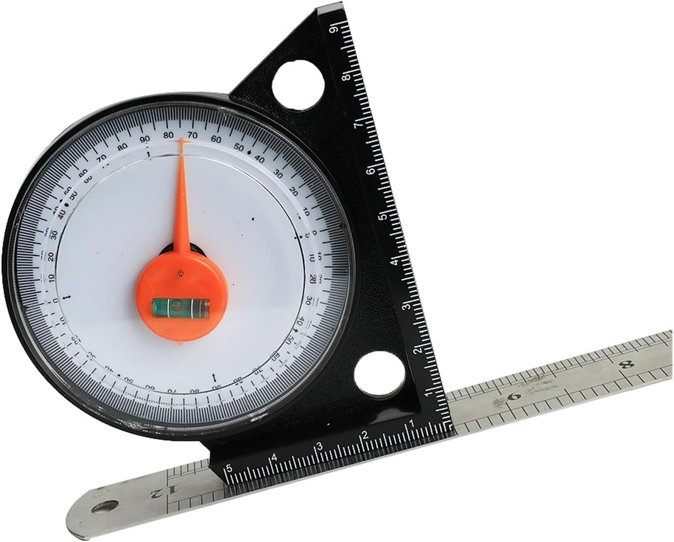 Digital Angle Finder, Slope Angle Meter Mini Inclinometer Protractor Tilt Level Finder Clinometer With Magnetic Base,Angle Finder(With-level)