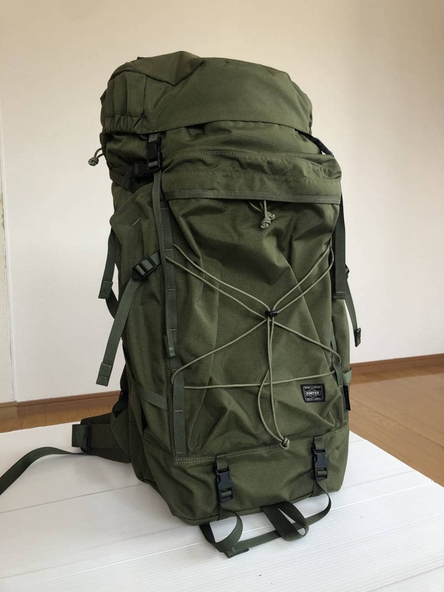 美品　ポーター　パラマウウントパッカー リュック　登山　キャンプ　タンカー Amazon.co.jp: ポーター パラマウントパッカー リュック バック