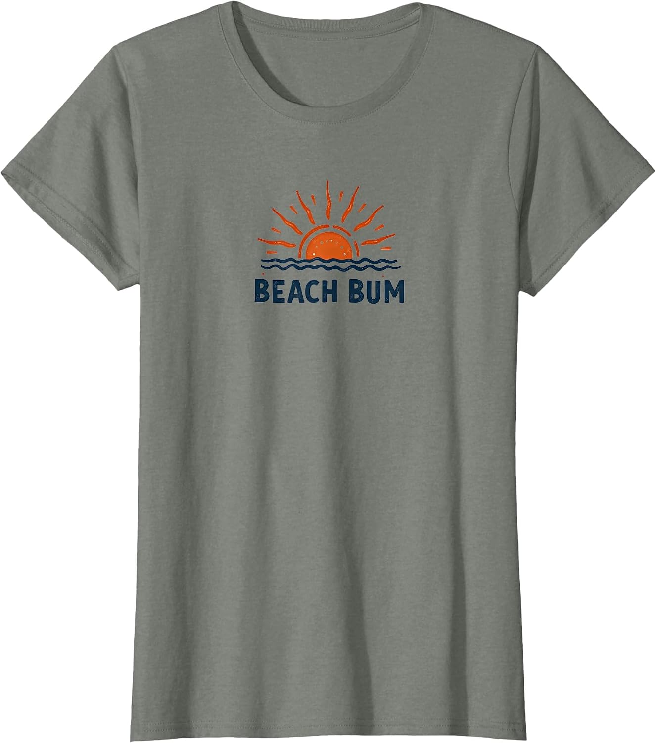 Beach Bum Sunset Ocean Waves Summer Holiday T-Shirt image 4