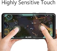 Vista 7 de Paquete de 2 Protector de pantalla para Vortex Z23, compatible con fundas, dureza 9H, antiarañazos, antihuellas, sin burbujas, transparente de alta