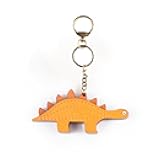Keychain Charms, Genuine Leather Charm Metal Buckle Dinosaur Keyring Jewellery Pendant