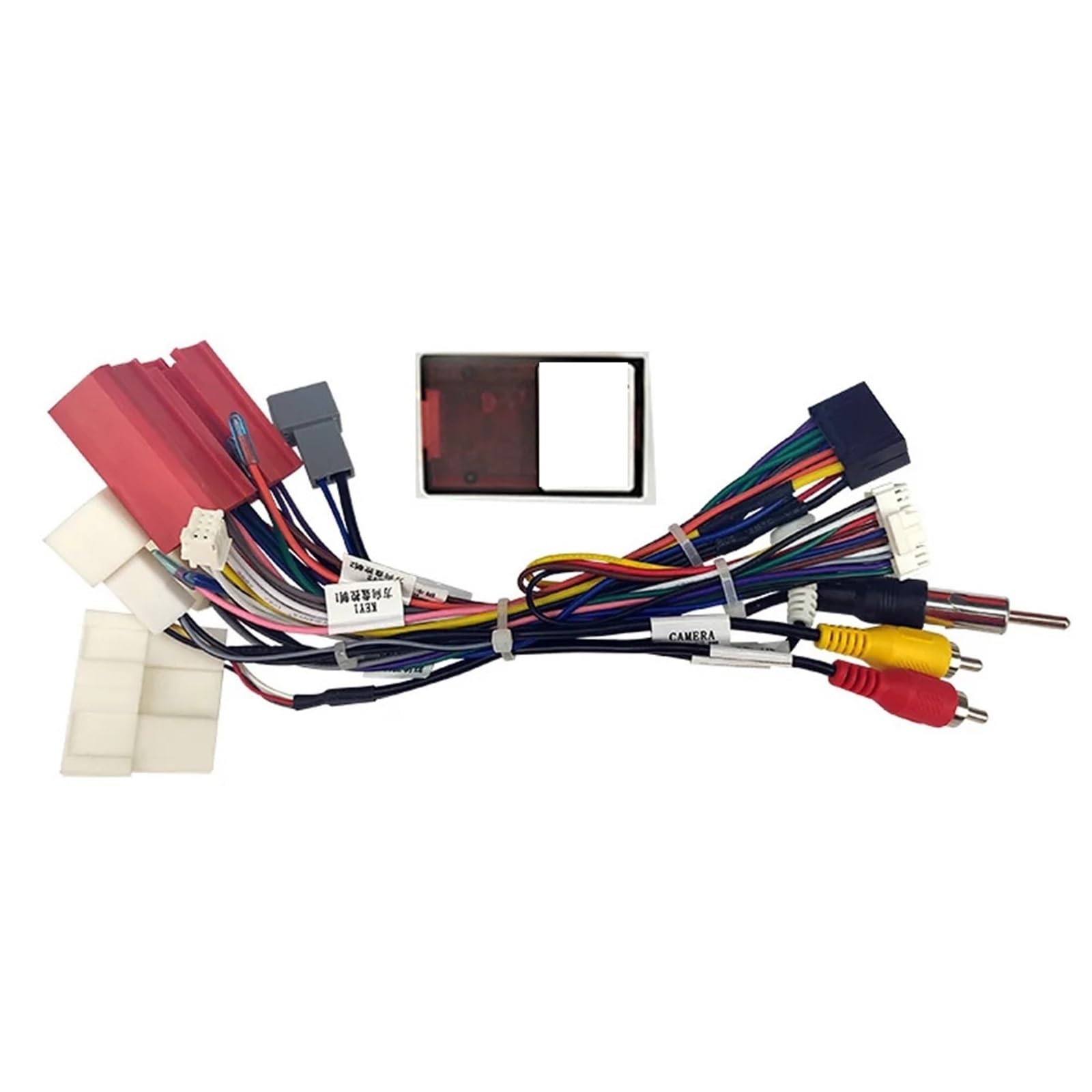 Arnés de cableado estéreo para Radio de Coche, Cable de arnés de cableado estéreo Android de 16 Pines para Mazda, para CX-5 CX5 2012-2016 (con Conjunto Can-Bus)