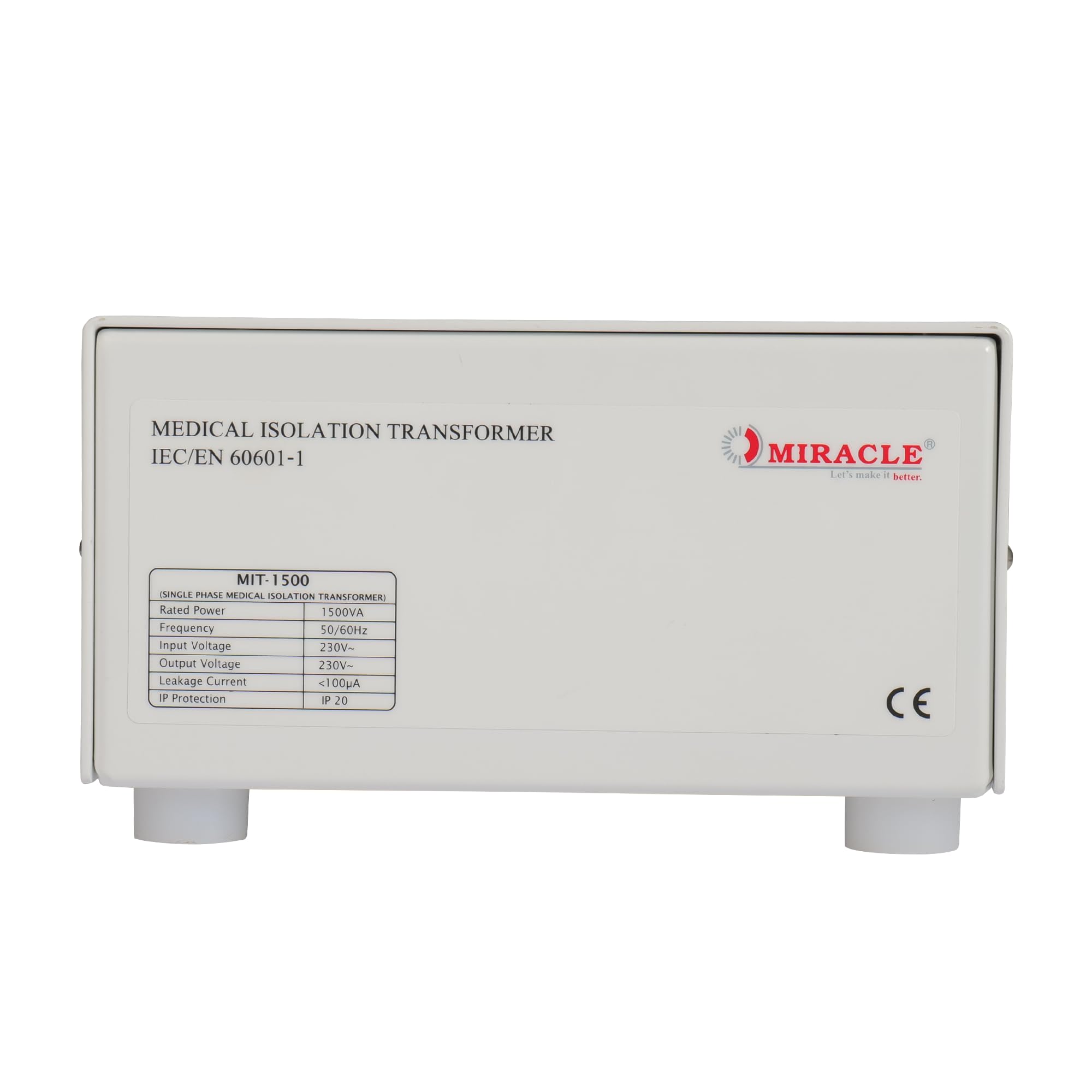 MIRACLE MEDICAL ISOLATION TRANSFORMER,MIT 1500,1500VA,1500W FOLLOWING REGULATIONS UNDER UL 60601-1 STANDARDS-image-33