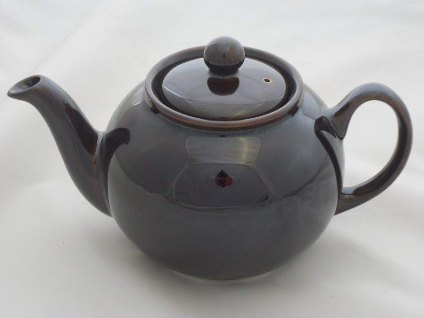 Heron Cross Pottery Rockingham Glaze "Brown Betty" 2 Cup Teapot