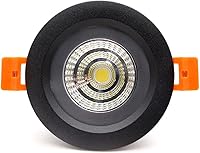 Vista 10 de LS-PRO Lámpara de techo empotrable LED de 3.5 pulgadas/7 W, panel de aluminio delgado, lámpara de ducha antioxidante, foco de ducha IP65 impermeable