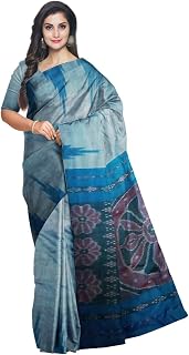 JAYANTI HANDLOOM Sambalpuri Cotton Saree of Odisha Ikkat Orissa Traditional Handloom Sari | Bomkai | Pata | Nuapatana | sa... Price In India