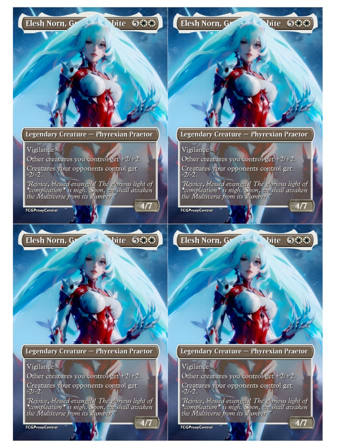 4x | Elesh Norn, Grand Cenobite | Anime | Full Art | Foil or Non-Foil (Non Foil)