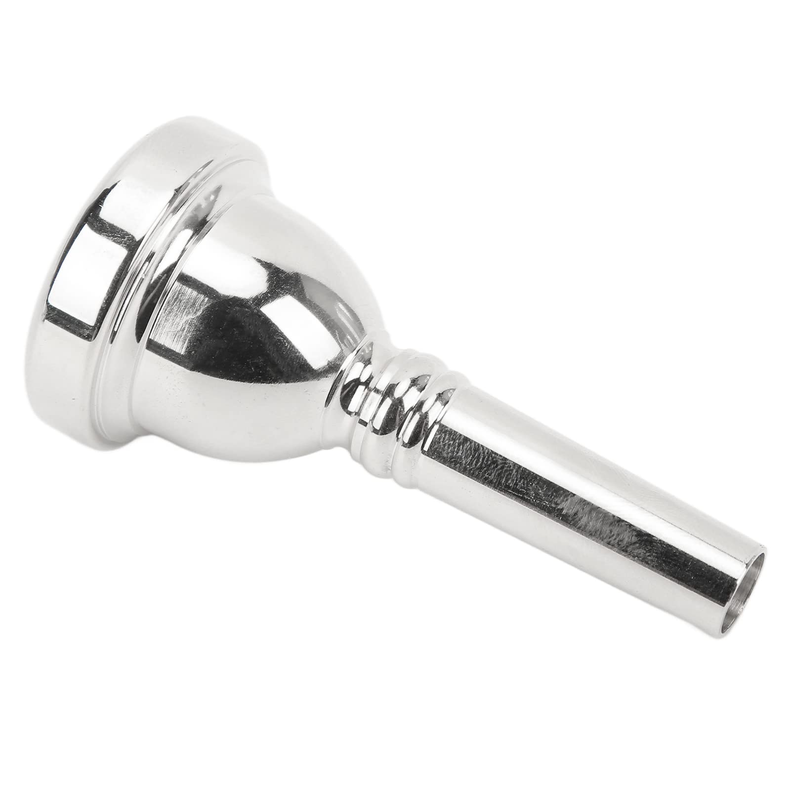 Acouto Alto Trombone Mouthpiece - Premium Copper Instrument Accessory Replacement Part (Gold) (Silver)