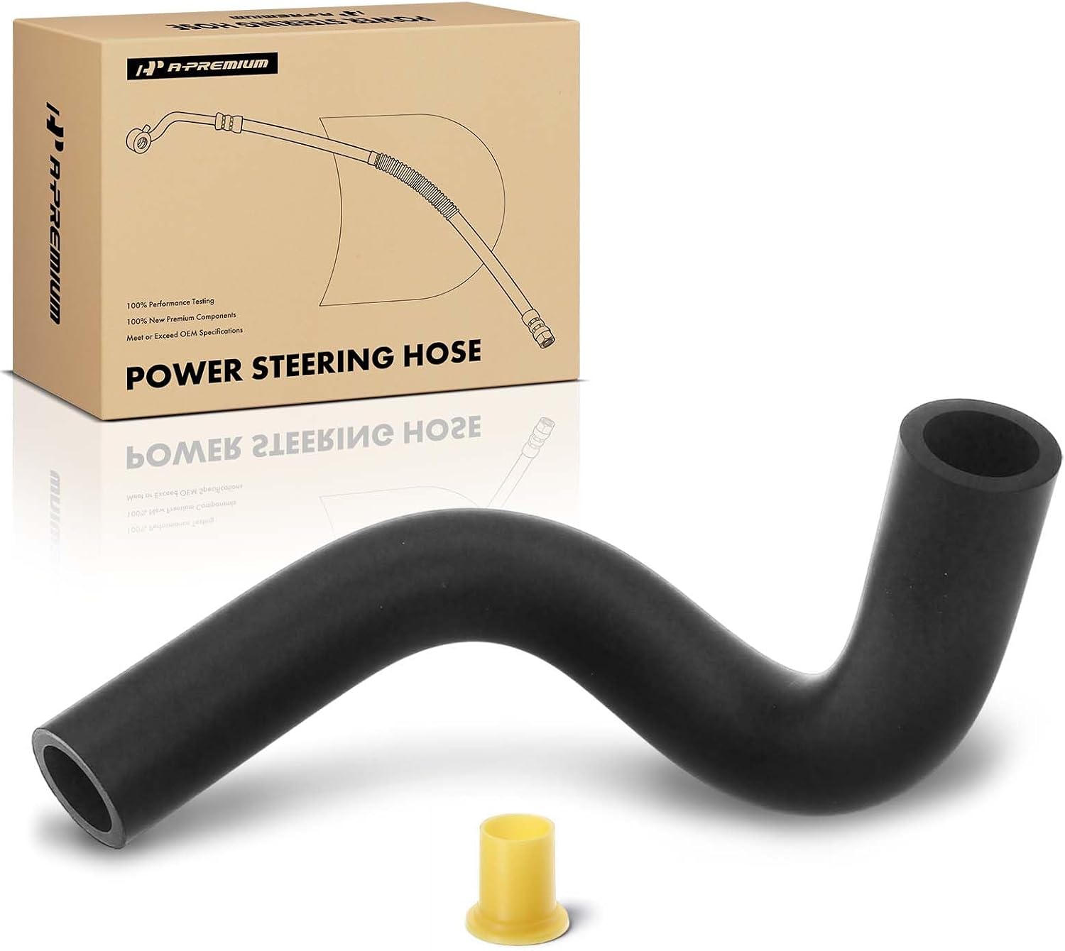 A-Premium Power Steering Reservoir/Suction Line Hose Assembly Compatible with Honda CR-V CRV 2007 2008 2009 2010 2011, 2.4L, Reservoir To Pump