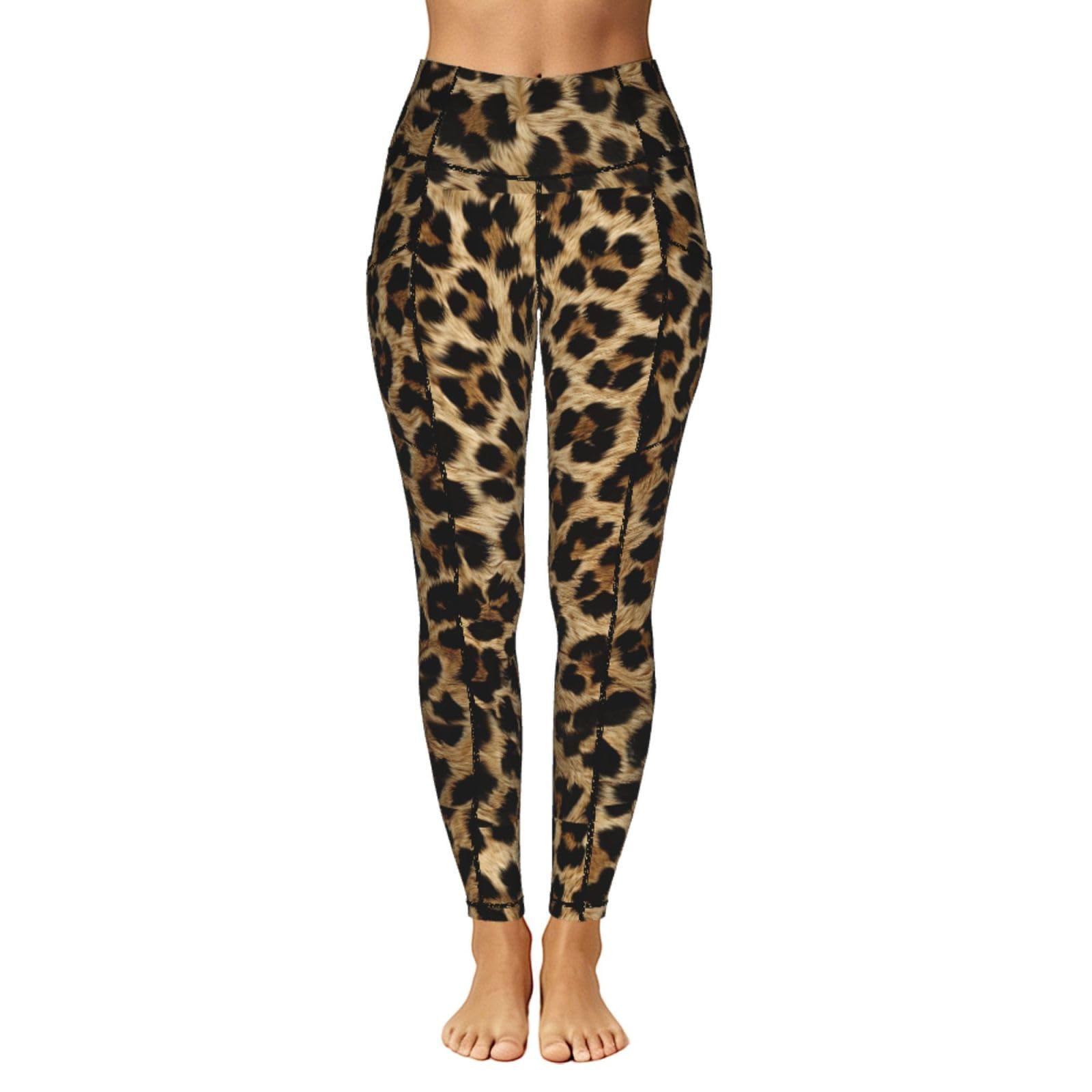 Mexpekil Leggings para mujer UK con bolsillos S-4XL