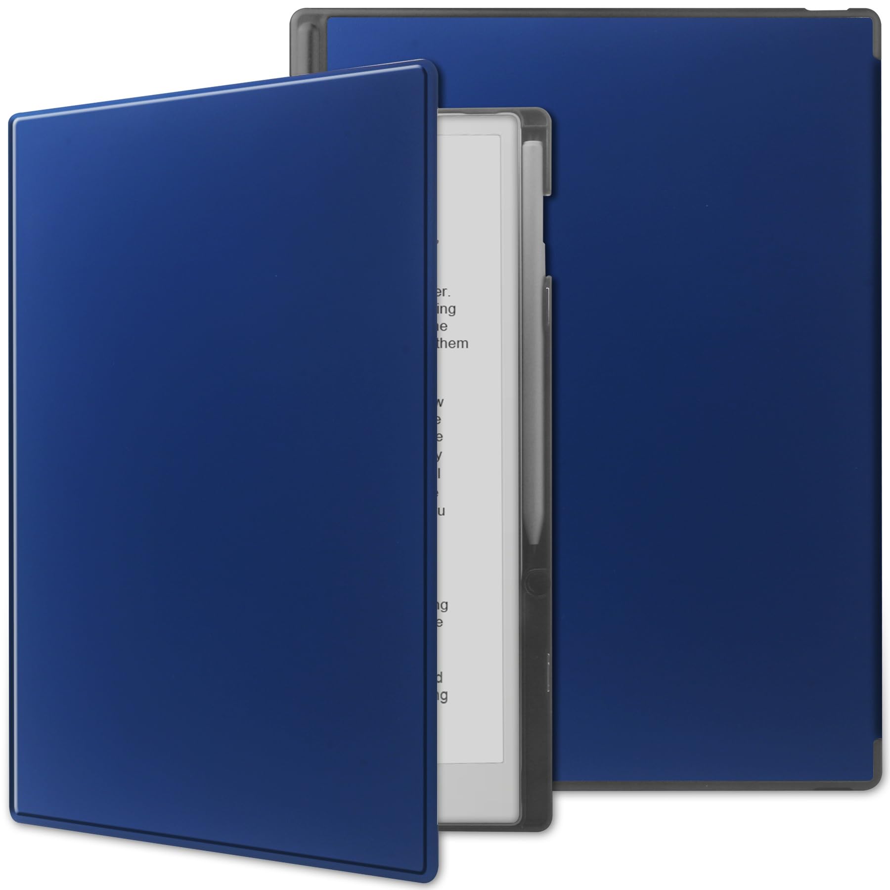 HoYiXi Case for reMarkable Paper Pro 11.8” (2024 Released),Lightweight and Hard Back Shell Protective Book Folio Cover, fit reMarkable paper tablet with 11.8” color display,Auto Sleep/Wake,Blue