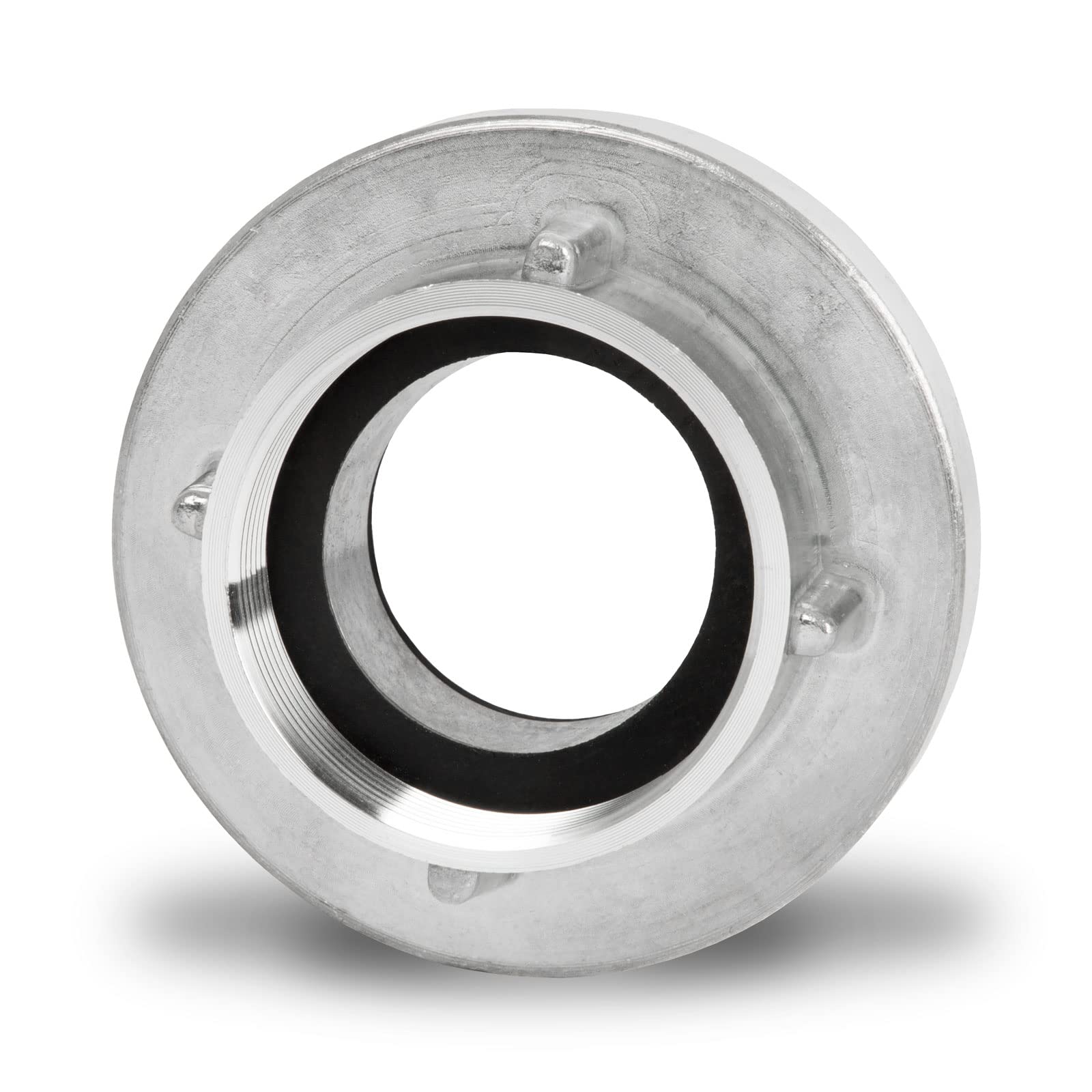EBERTH 2" Accoppiamento Storz, Accoppiamento Fisso e di Aspirazione in un Set, Raccordo per Tubo Flessibile Storz C con 2 Pollici, Diametro Filettatura Interna 59mm, Diametro Esterno ugello Tubo 52mm