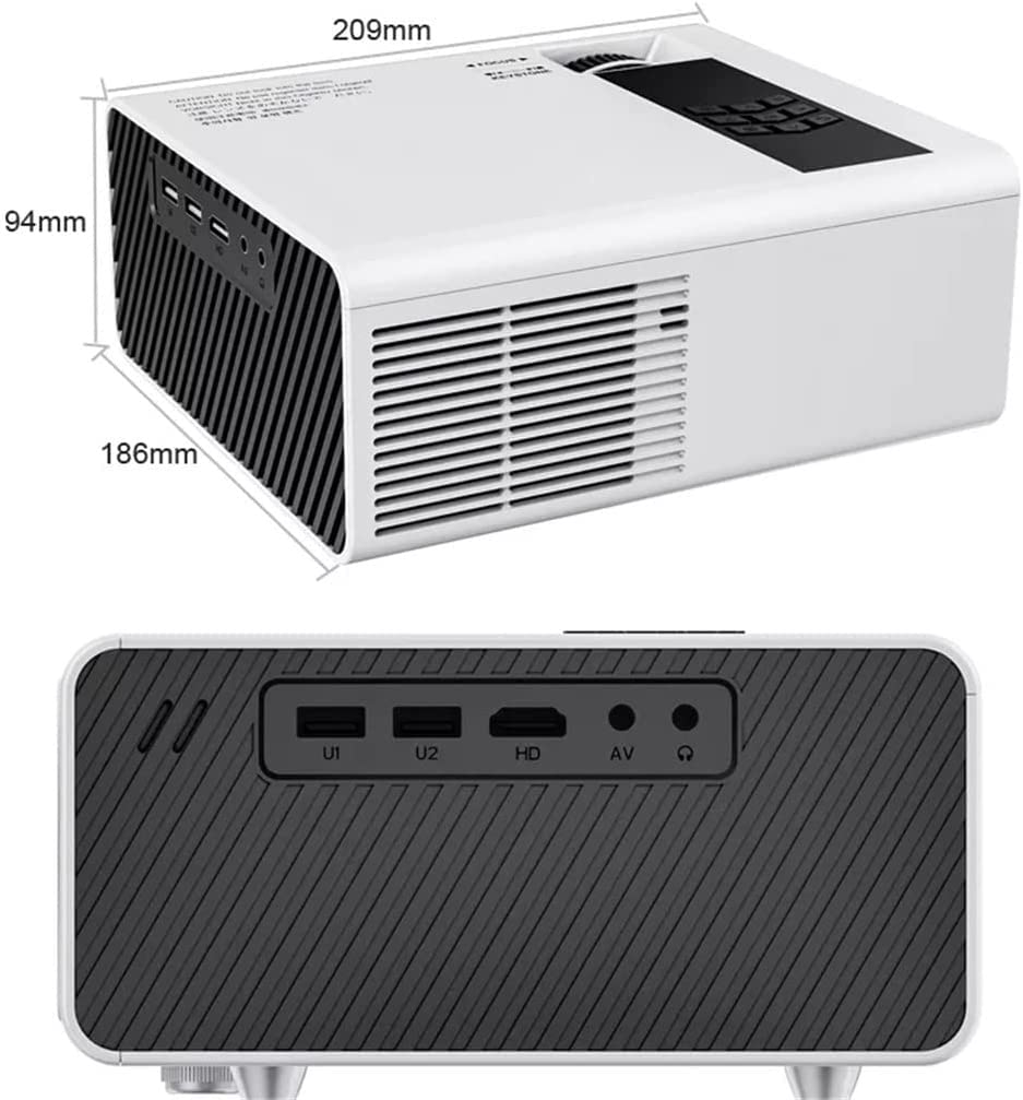 ARTSZY Proiettore LED portatile HD 3300 lumen WIFI Display simultaneo Home Theater Proiettore cinematografico Supporto 1080P Full HD