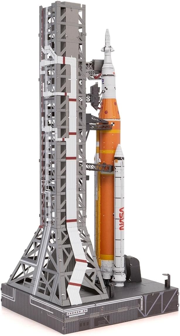 Metal Earth Premium Series Artemis Moon Rocket 3D Metal Model Kit Fascinations