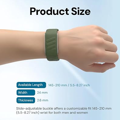Replacement Strap for Whoop 5.0 MG Sportflex Band | Waterproof, Silicone, Adjustable Wristband