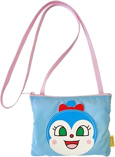 伊藤产业12855-909(893/小金酱) 挎包 面包超人 17×13.5厘米 ANN-1300 包 BAG 单肩包 儿童 外出 角色 柳濑嵩