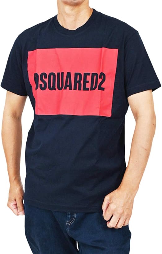 Amazon | [ディースクエアード] 半袖クルーネックTシャツ