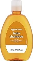 Amazon Basics Tear-Free Baby Shampoo, 13.6 oz - Hypoallergenic, Pediatrician-Tested, Gentle Formula for Sensitive Scalps