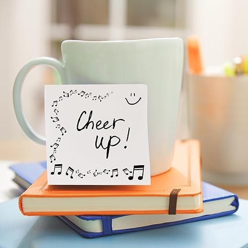Miniatura 7 de 12 paquetes de notas adhesivas, bonitos y divertidos, bloc de notas adhesivas con temática musical, bloc de notas recordatorios para profesores,