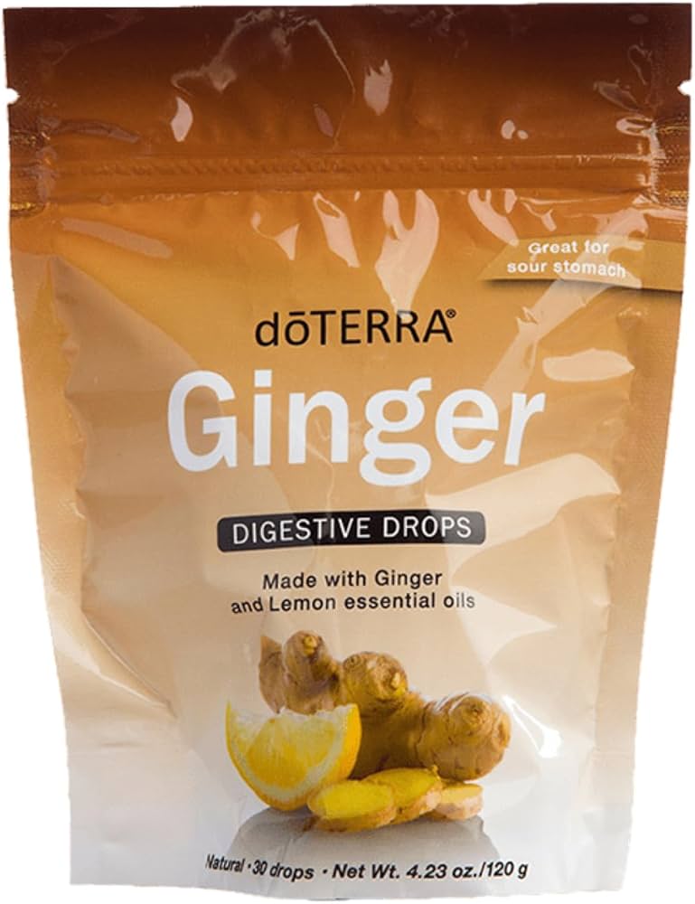 Amazon.com: doTERRA Ginger Throat Digestive Drops 30 Count Bag