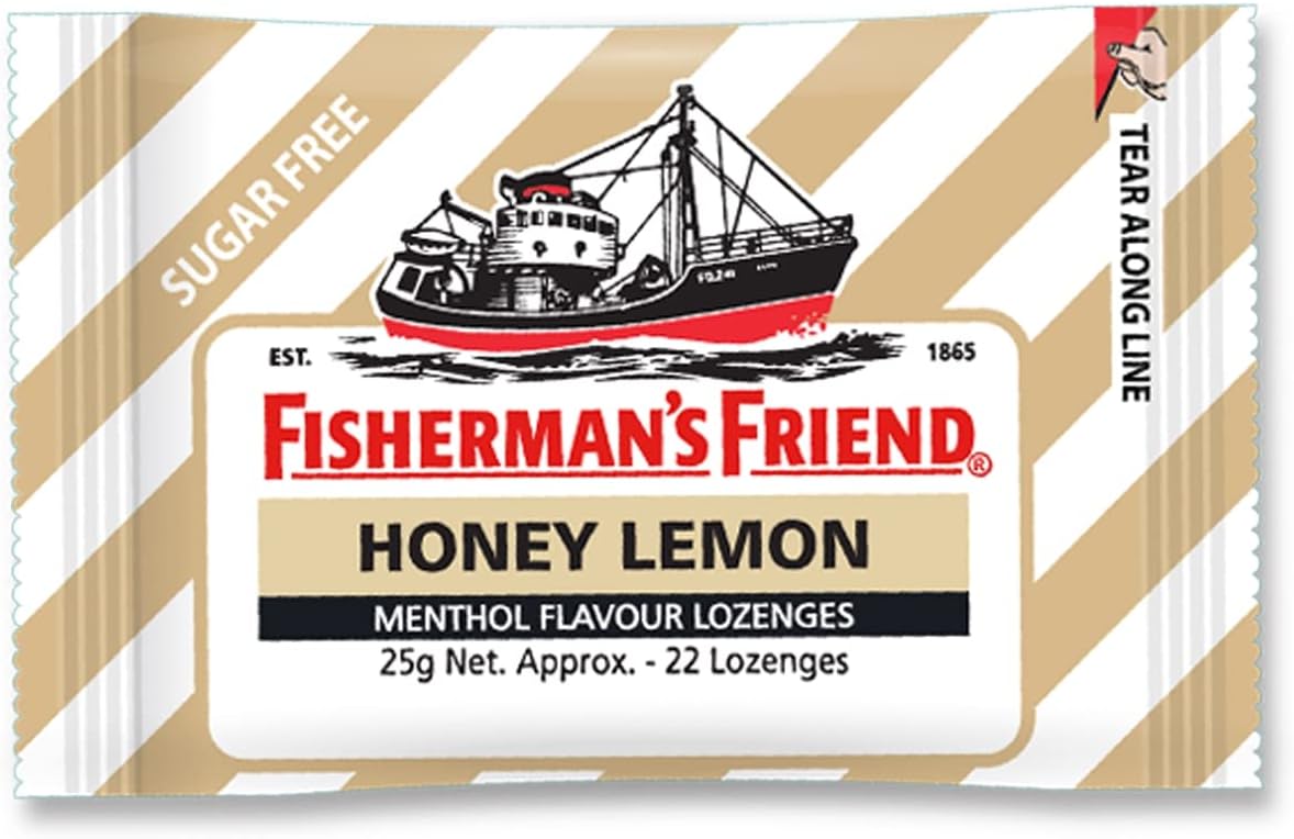 Fishermans Friend Honey Lemon Sugar Free 25g x 12 Amazon.ca Health & Personal Care