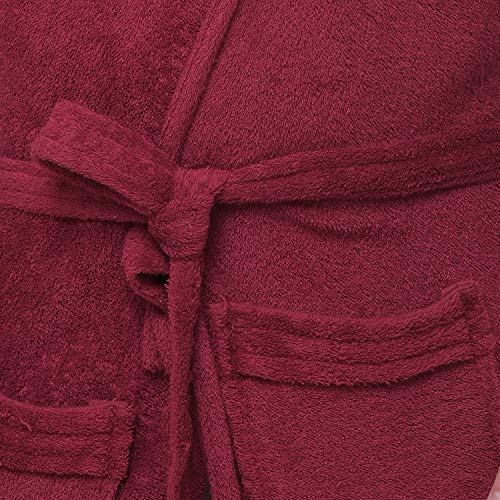 Image of Men's /Women Bath Robe | Full Sleeve Cotton Bathrobe - Suitable for Birthday /Anniversary /Diwali /Couple /wedding Gift | 250 GSM