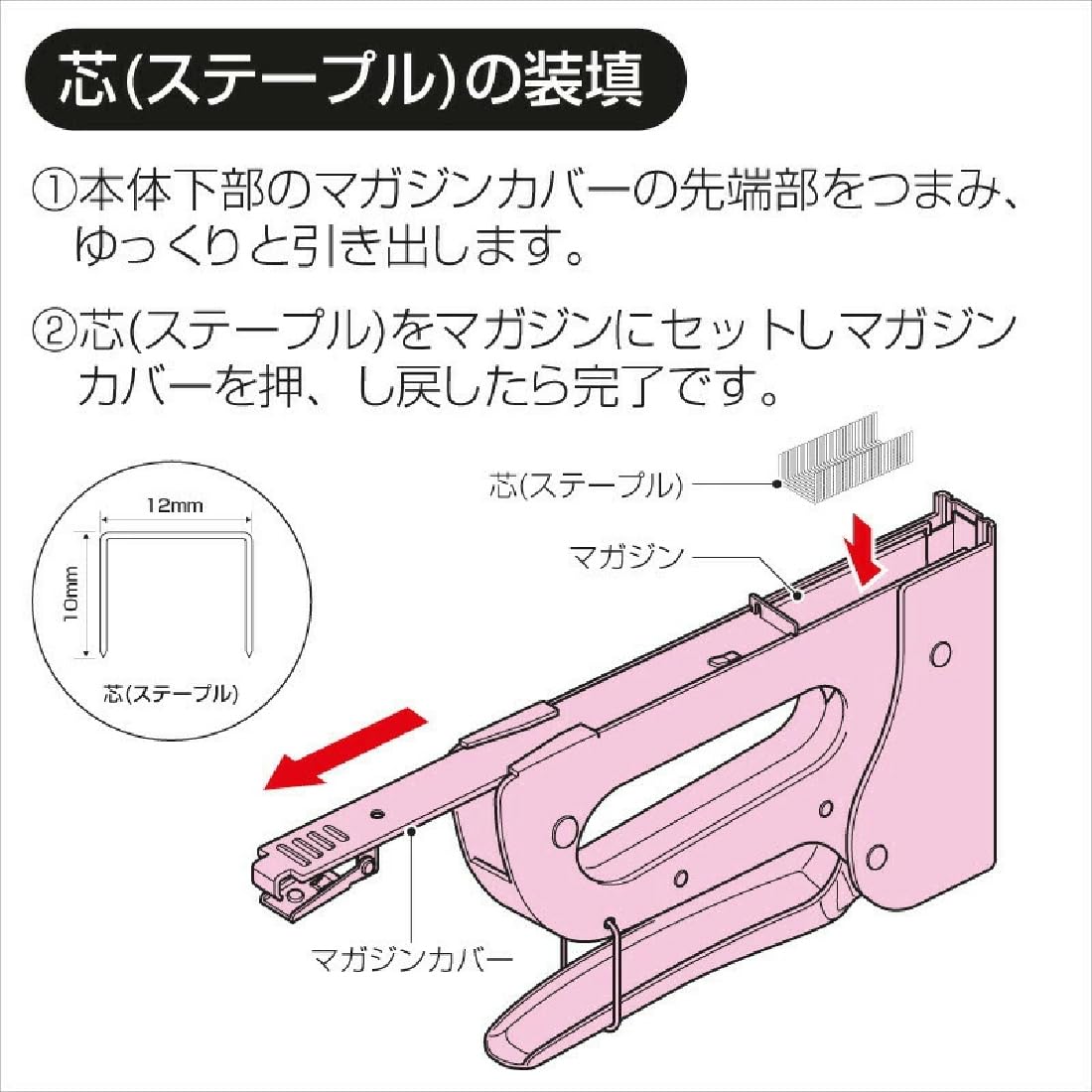 Amazon.co.jp: 未来工業 モール固定用タッカー モールトメール(R) HMT