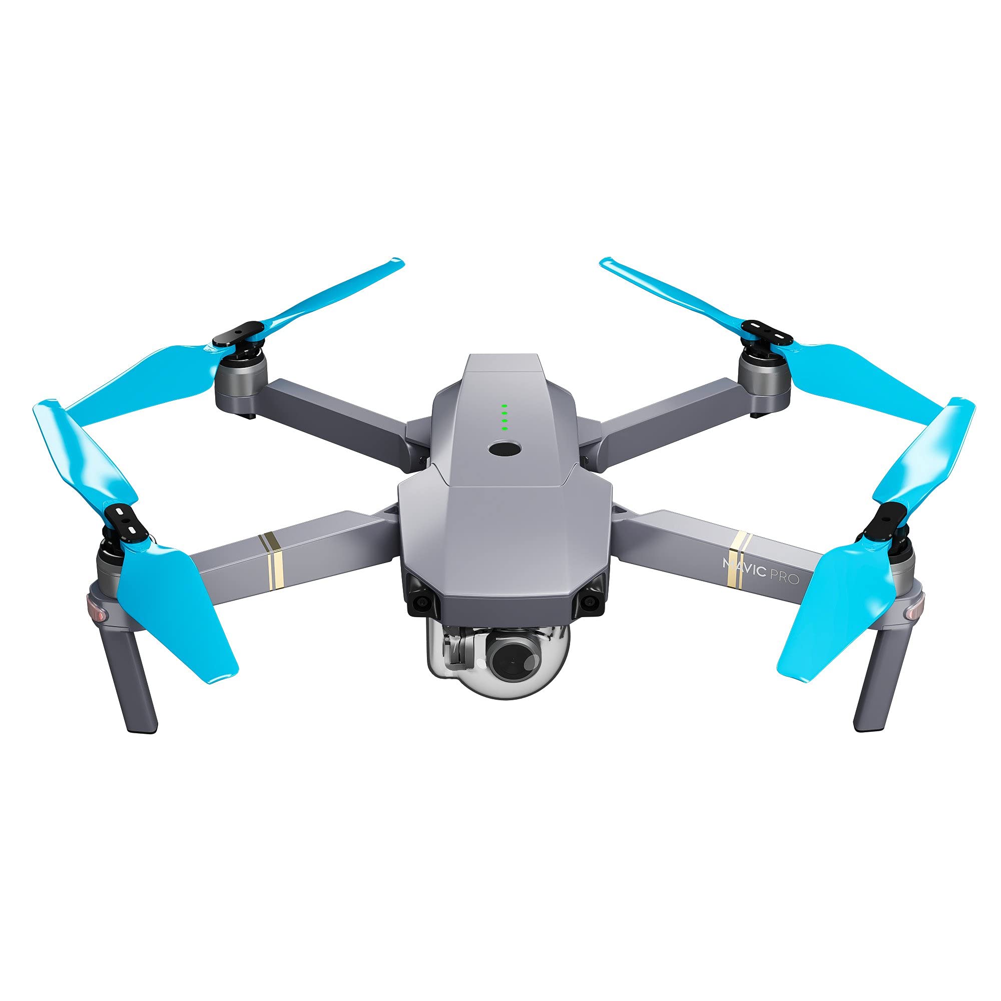 Śmigła Master Airscrew Stealth do DJI Mavic Pro & Platinum - Niebieskie, 4 sztuki