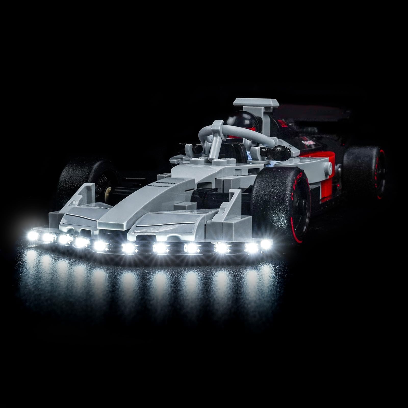 Light Kit Compatible with Lego 77259 A udi Revolut F1 Team R26 Race Car (No Model), Decoration Lighting Set Compatible with Lego Revolut F1 Team R26 Race Car Building Blocks Model