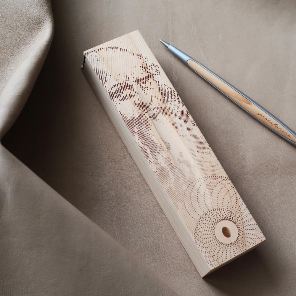 Pininfarina "Cambiano" | Penna in alluminio e legno di noce con punta ethergrafo, confezione regalo