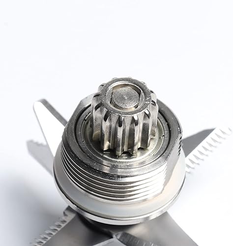 Miniatura 5 de Cuchilla de repuesto compatible con JTC OmniBlend TM800 767, 8 cuchillas-unidad cortador para exprimidor, batidora, batidora, 2L, interruptor de