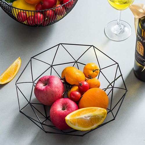 Miniatura 6 de Frutero de alambre de metal, cestas de almacenamiento de frutas de Iron Arts para encimera de cocina, encimera, decoración del hogar, centro de mesa