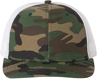 Classic Richardson Trucker Cap with Printed Kryptek Highlander/Buck Design