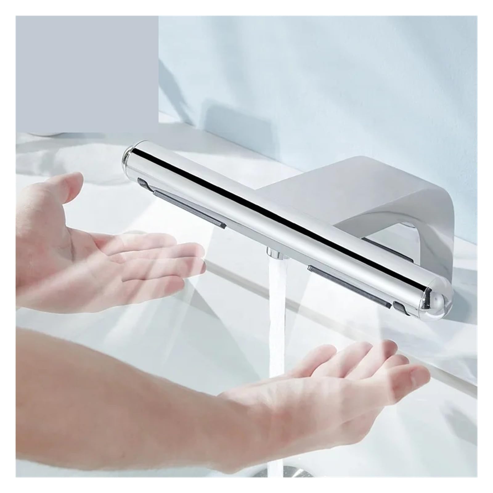 LNHHG Automatic Touchless Hand Dryer Hand Dryer 2In1 Automatic Brass High Speed Jet Dryers Commercial