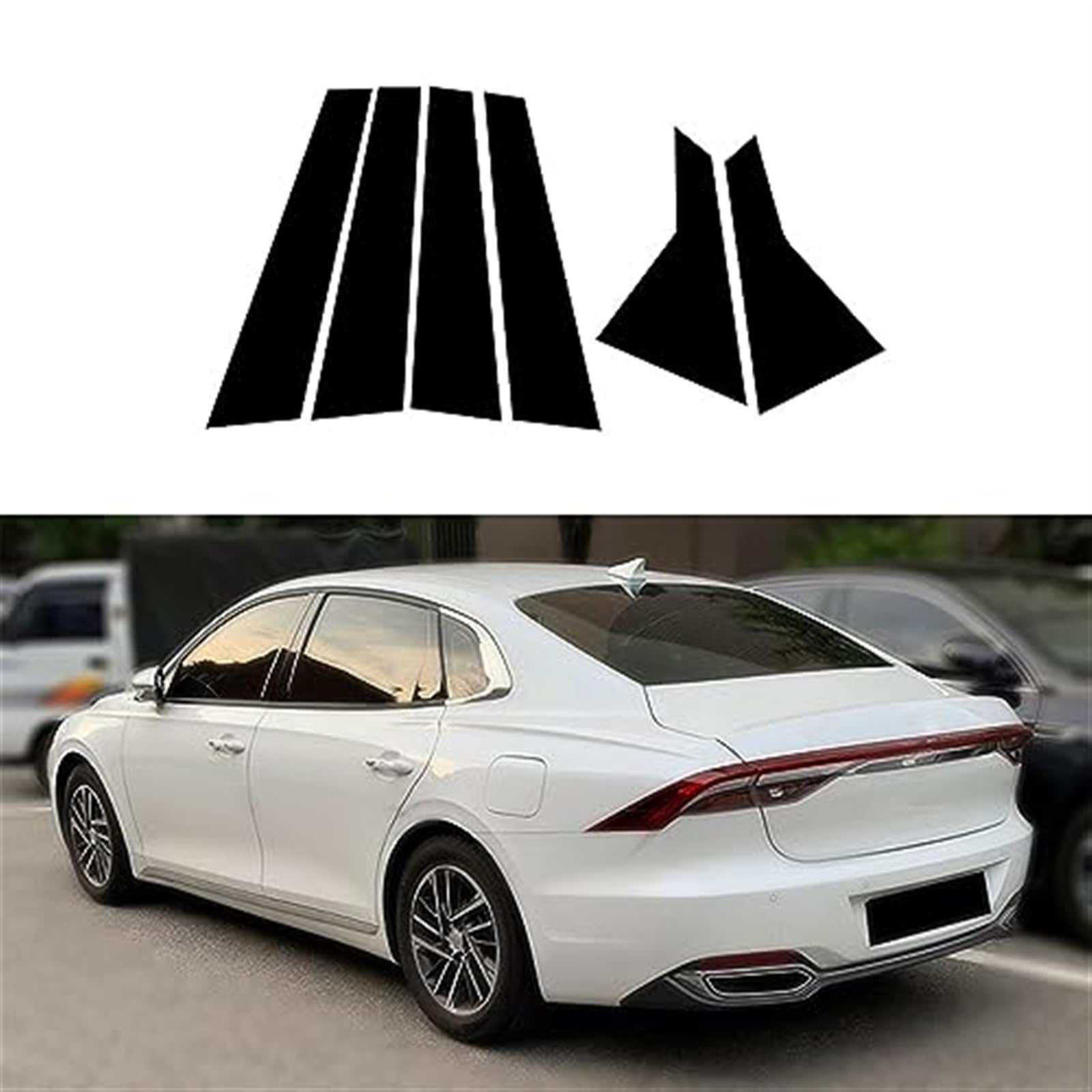 Dla Hyundai, Azera Grandeur 2018 2019 2020 2021 okno samochodu