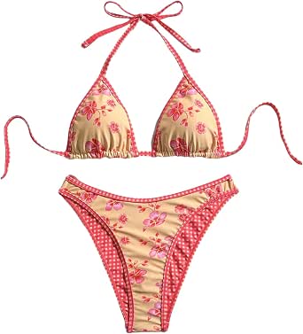 Sexy Micro String Halter Bikini Set Two Piece Women Hot