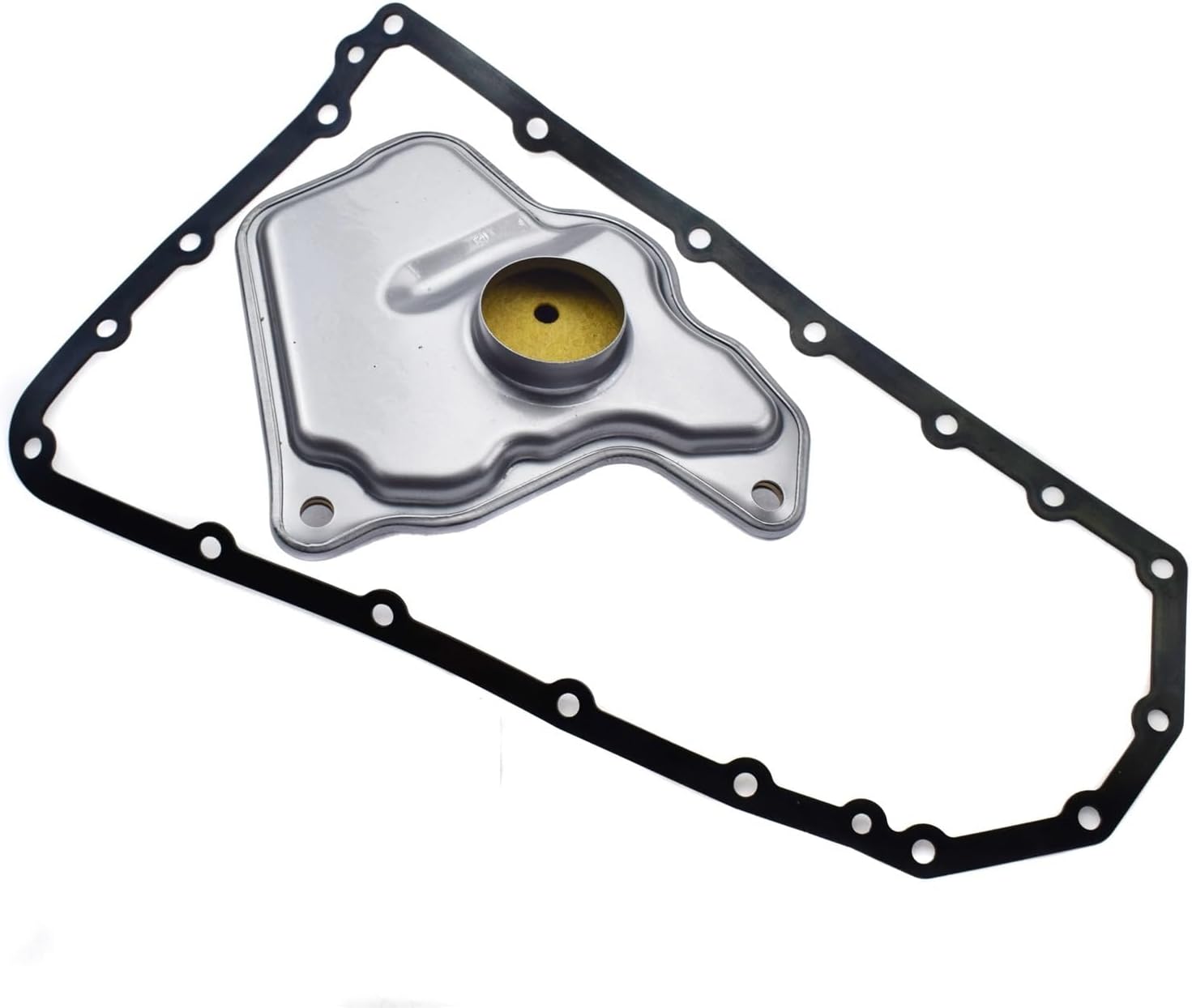 CVT Transmission Oil Strainer Filter or Oil Pan Gasket Compatible With Nissan Infiniti Altima Rogue Maxima Murano Pathfinder Quest NV200(Kit of 2 pieces)