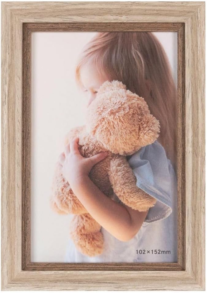 KING 826527 Inner Frame Picture Frame, KG Size, Natural/White