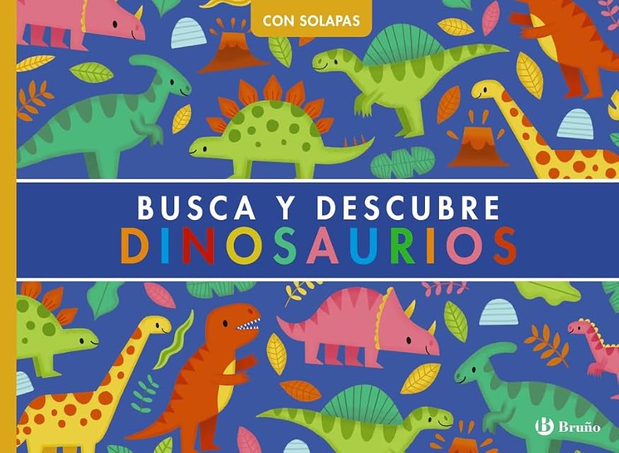 Portada de Busca y descubre. Dinosaurios