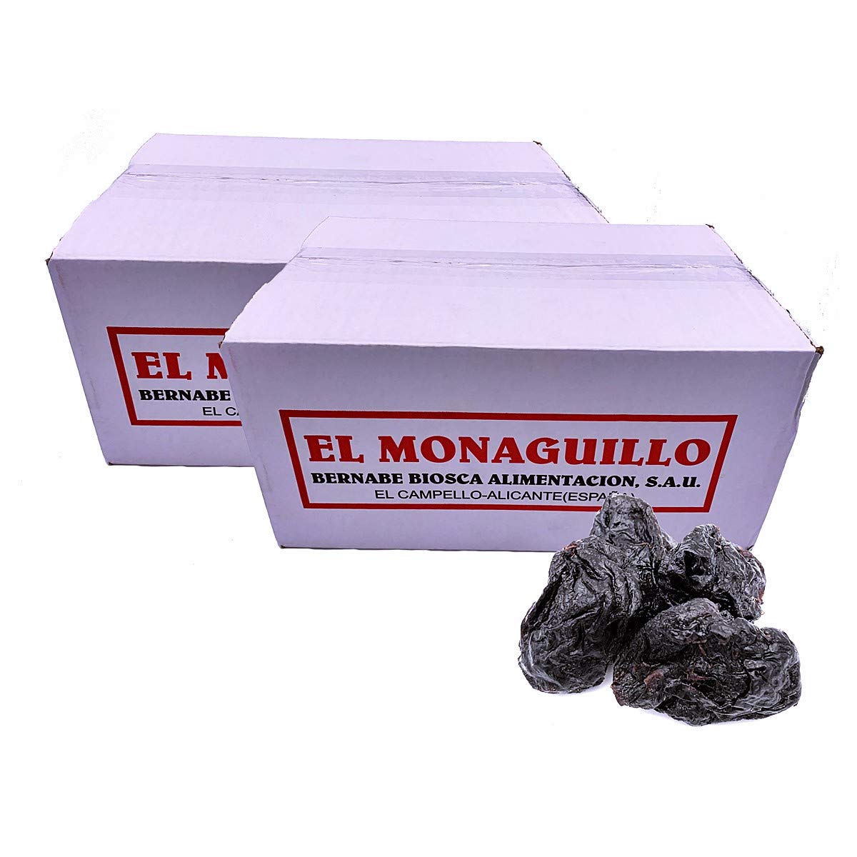 Getrocknete Pflaumen 2x 10kg - entsteint - natürliche Premium Qualität - glutenfrei - vegan - Vitaminreich - Laktosefrei - Vorteilspackung