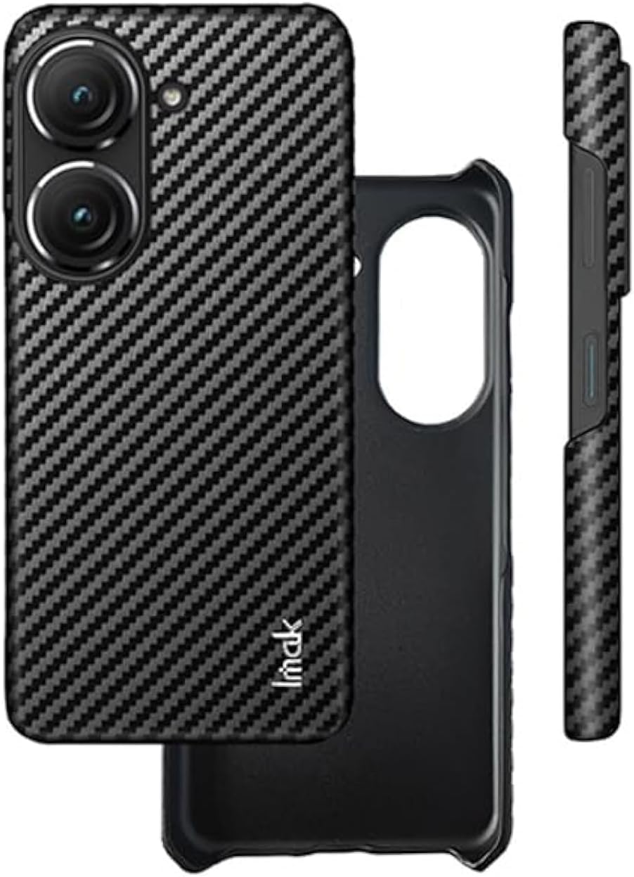 Case for Asus Zenfone 10, [Anti-Scratch] Ultra-Thin Hard PC Protective Case Cover, Cover for Asus Zenfone 10-Black