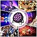 DJBoomy Stage Lights 36 DJ LED Par Light RGB Party Lights Uplights with Sound Activated Remote DMX Control for Disco Dance Wedding Club Christmas Birthday Music Party Stage Lighting