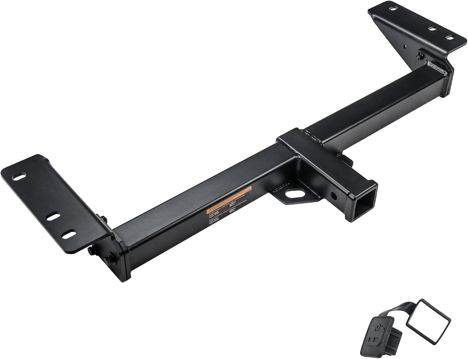 DBXB-RV Class 3 Trailer Hitch Standard 2-Inch Receiver Compatible with 2017-2026 Cadillac XT5, Multi-Fit Hitch to Receive Ball Mount, Cargo Carrier, Bike Rack, Black Matte Powder Coated. 13285