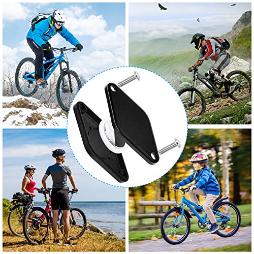 Ainiv Kompatible AirTag Fahrrad, Fahrradhalterung für Apple AirTag, Fahrradbefestigung mit Airtag Anhänger Hülle, Diebstahlschutz, GPS-Ortung passend für Bike Fahrradsitz Motorrad Kinderwagen