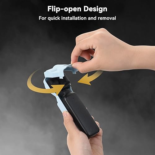 Miniatura 3 de UTEBIT Funda protectora de pantalla para DJI Osmo Pocket 3 Accesorios para DJI Pocket3 Tapa de lente de cámara Estuche rígido con forro suave,